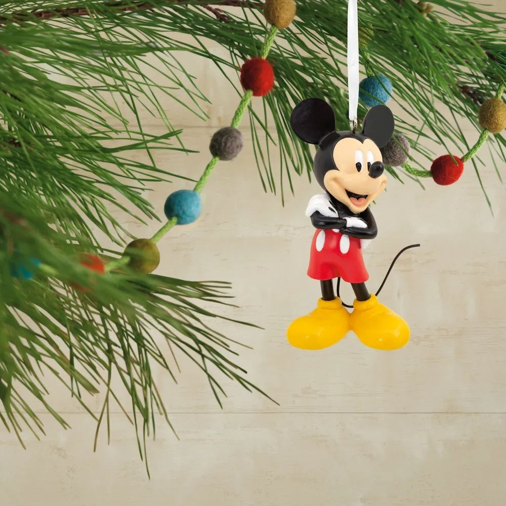 Hallmark Resin Hanging Ornament - Disney D100 Mickey Mouse