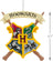 Hallmark Resin Hanging Ornament - Harry Potter Hogwarts Crest