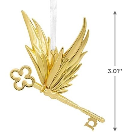 Hallmark Metal Hanging Ornament - Harry Potter Winged key