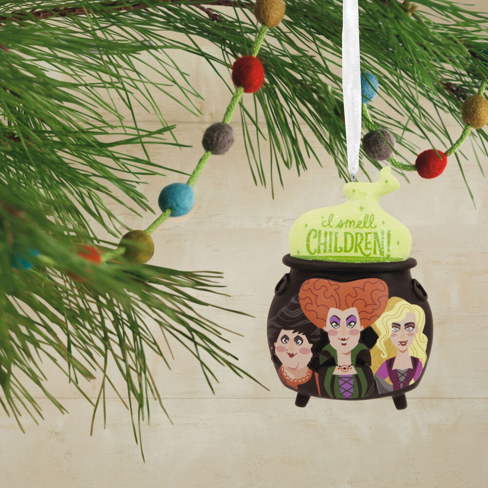 Hallmark Resin Hanging Ornament - Disney Hocus Pocus Cauldron