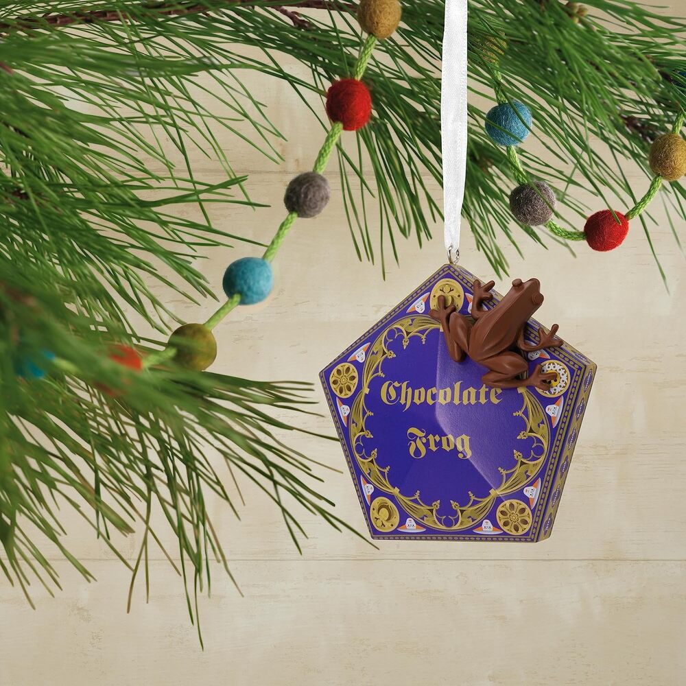 Hallmark Resin Hanging Ornament - Harry Potter Chocolate Frog