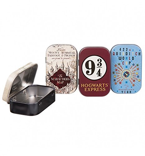 Harry Potter - Set of 4 Map Tins