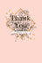 Hallmark Card - Thank You Card