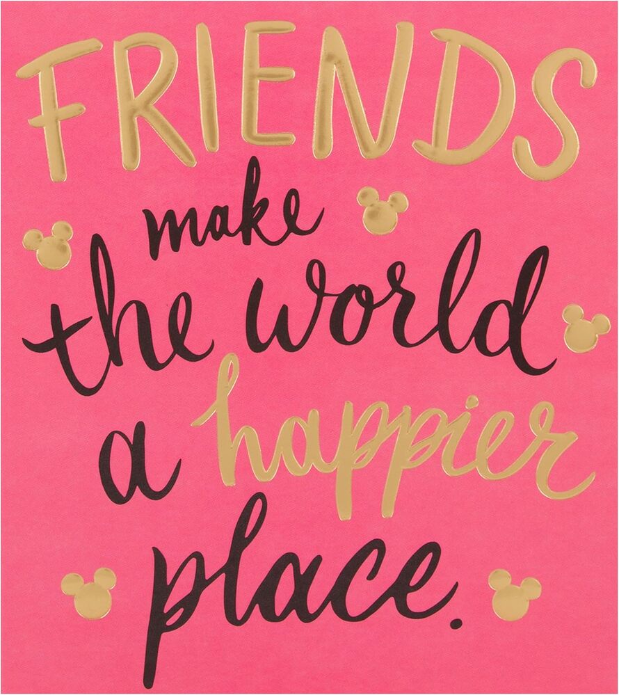 Hallmark Card - Disney Friends Birthday Card