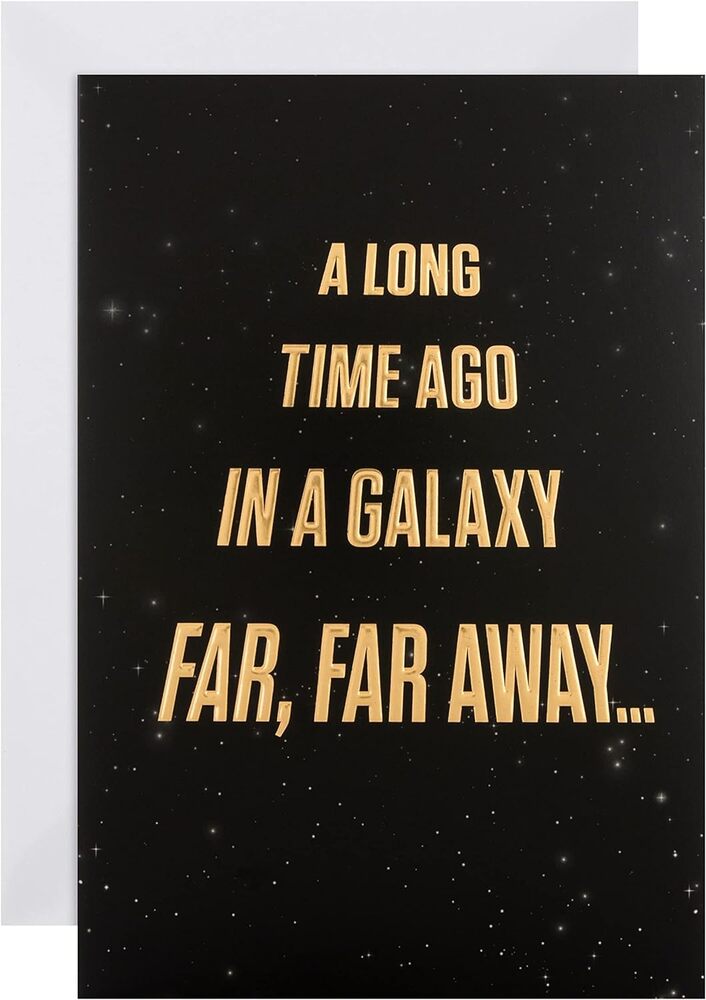 Hallmark Card - Star Wars Birthday Card