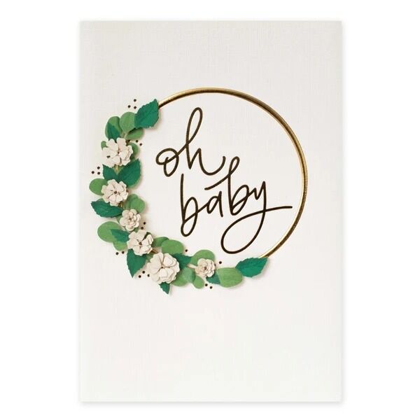 Hallmark Card - Oh Baby Card
