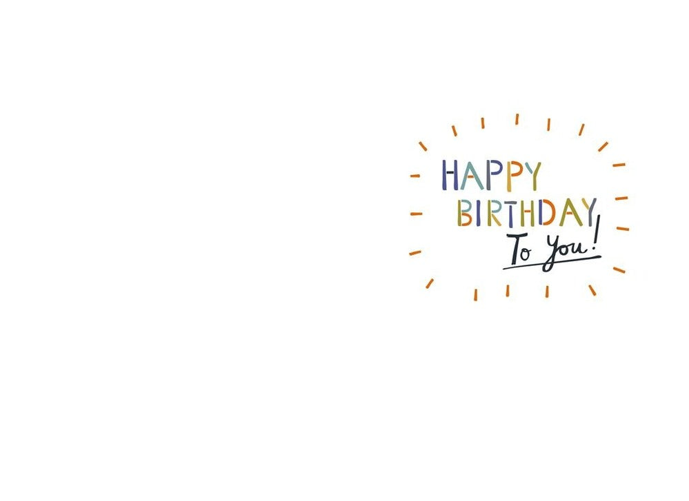 Hallmark Card - Big Deal Day Birthday Card