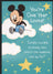 Hallmark Card - Disney Mickey Mouse One Year Loved Birthday Card