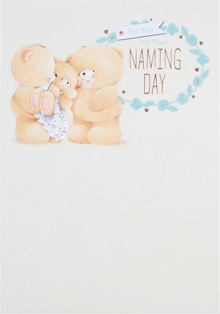 Hallmark Card - Forever Friends Naming Day Card