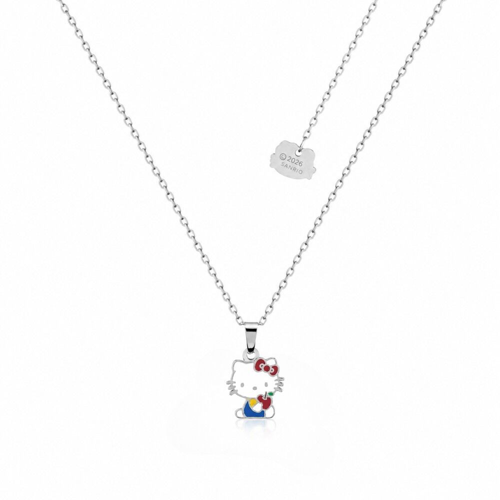 Couture Kingdom - Sanrio - Hello Kitty Apple Necklace Silver – Li'l ...