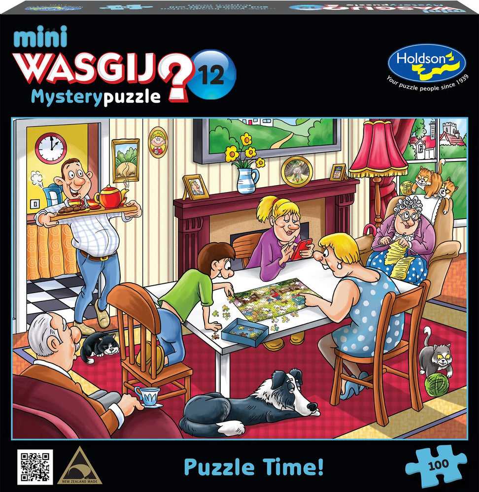 Wasgij? Puzzle 100pc Mini - Mystery 12 - Puzzle Time!