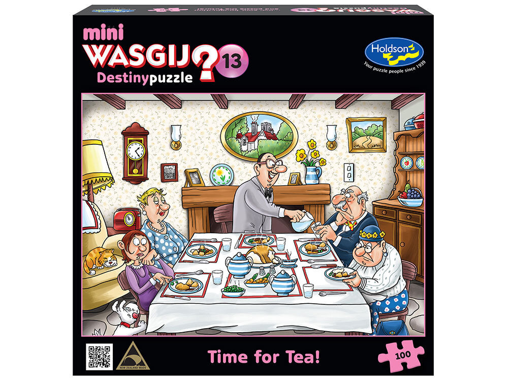 Wasgij? Puzzle 100pc Mini - Destiny 13 - Time for Tea!