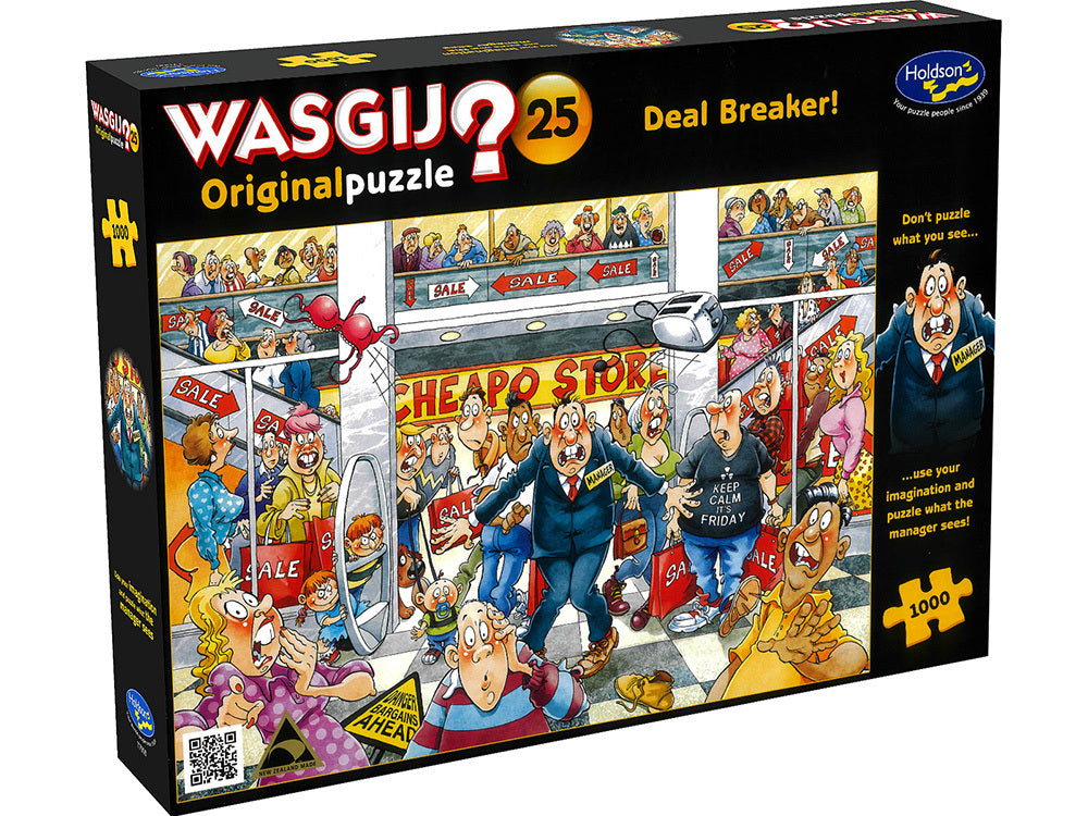Wasgij? Puzzle 1000pc - Original 25 - Deal Breaker