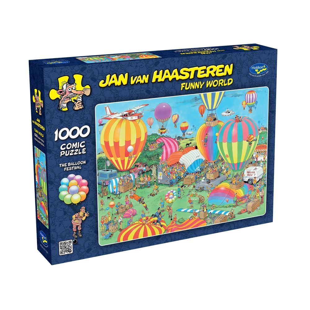 Jan Van Haasteren Puzzle 1000pc - The Balloon Festival