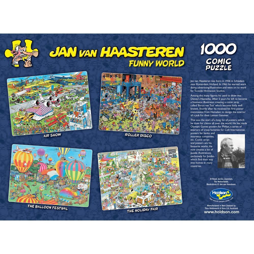 Jan Van Haasteren Puzzle 1000pc - The Holiday Fair