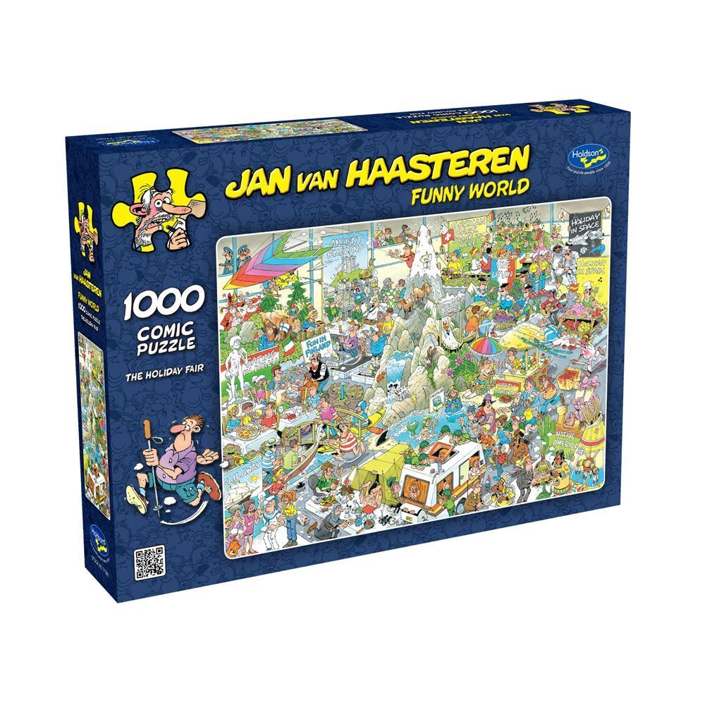 Jan Van Haasteren Puzzle 1000pc - The Holiday Fair