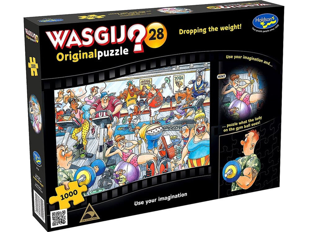 Wasgij? Puzzle 1000pc - Original 28 - Dropping The Weight!