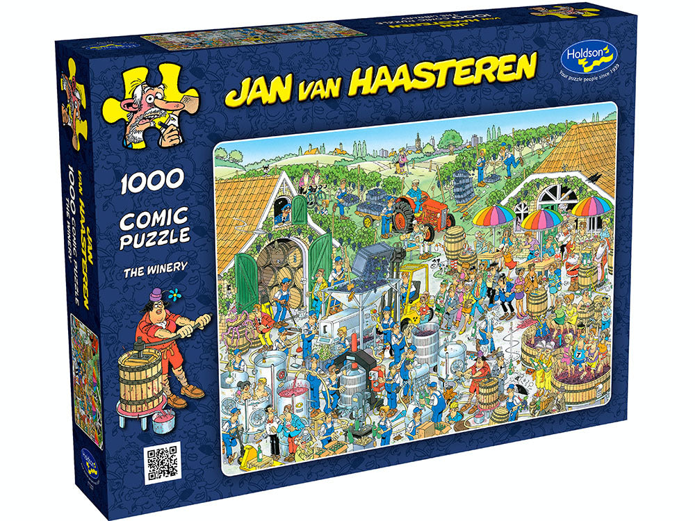 Jan Van Haasteren Puzzle 1000pc - The Winery