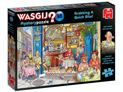 Wasgij? Puzzle 1000pc - Mystery 18 - Quick Bite