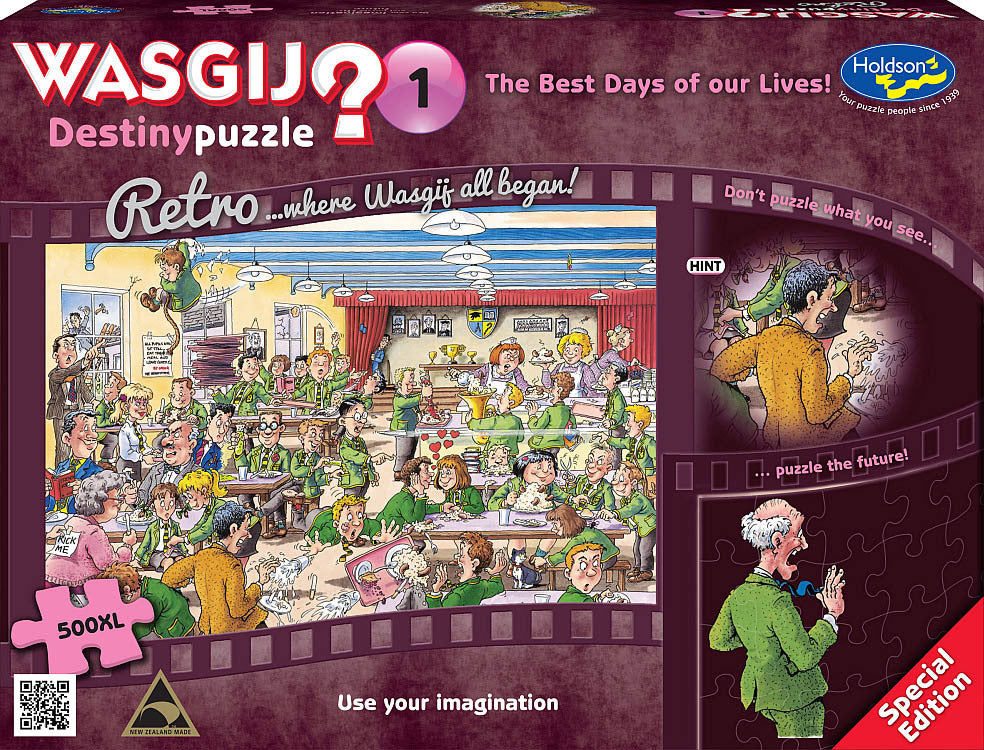 Wasgij? Puzzle 500pc - Retro Destiny 1 - The Best Days of our Lives!