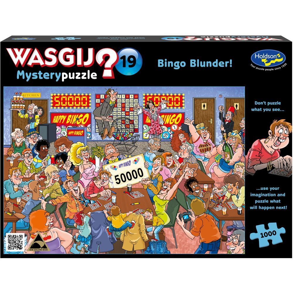 Wasgij? Puzzle 1000pc - Mystery 19 - Bingo Blunder