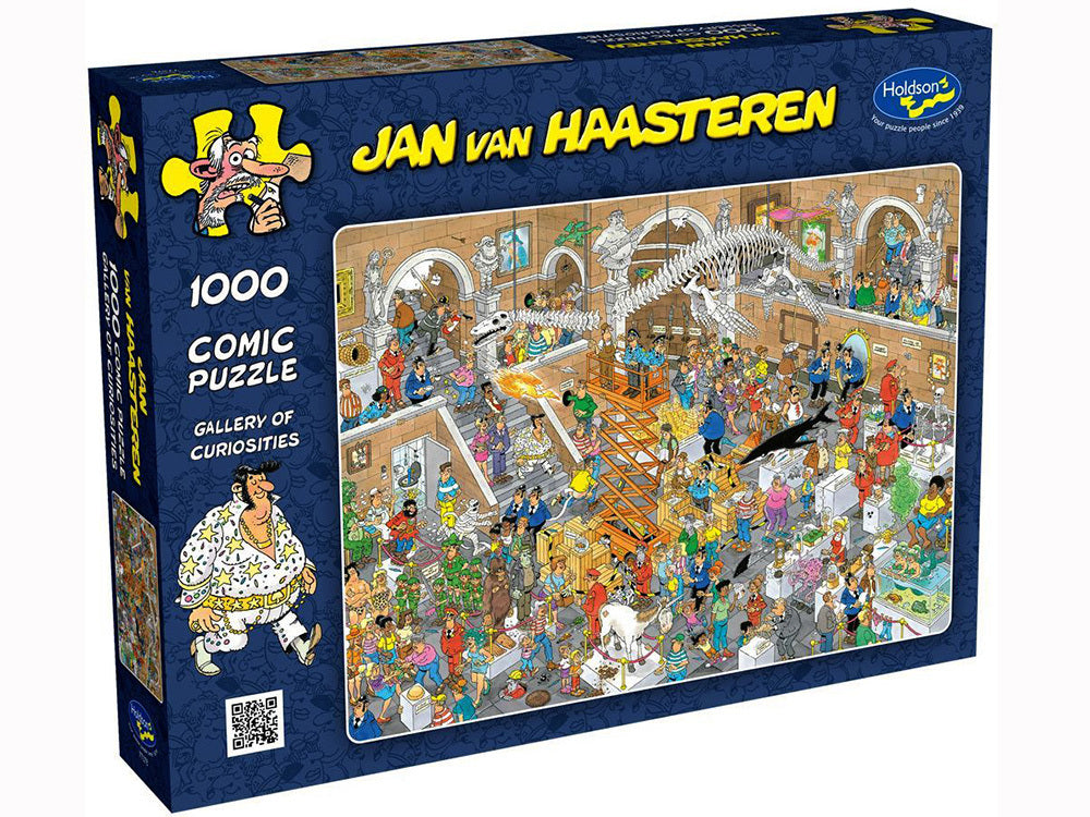 Jan Van Haasteren Puzzle 1000pc - Gallery Of Curiosities