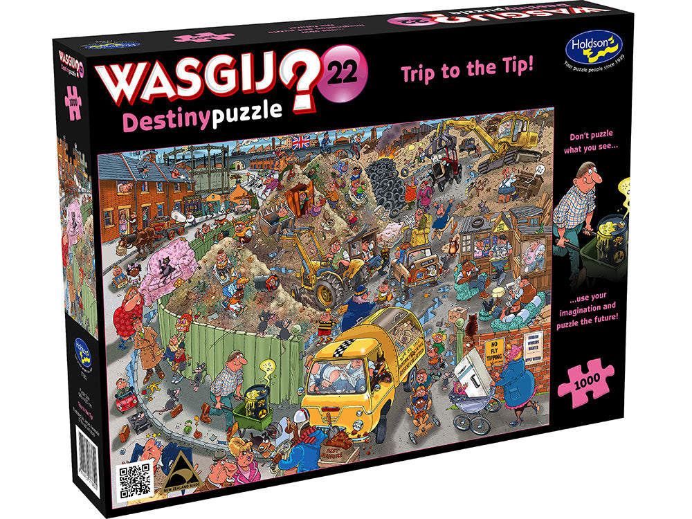 Wasgij? Puzzle 1000pc - Destiny 22 - Tip to the Tip!