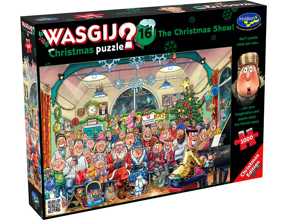 Wasgij? Puzzle 1000pc - Christmas 16 - The Christmas Show!