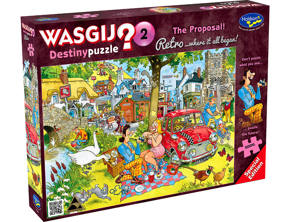 Wasgij? Puzzle 500pc XL - Retro Destiny 2 - The Proposal