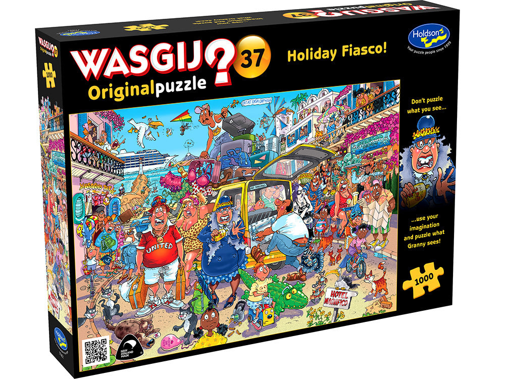 Wasgij? Puzzle 1000pc - Original 37 - Holiday Fiasco!