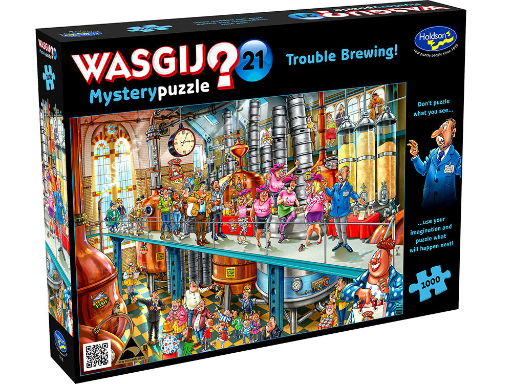 Wasgij? Puzzle 1000pc - Mystery 21 - Trouble Brewing!