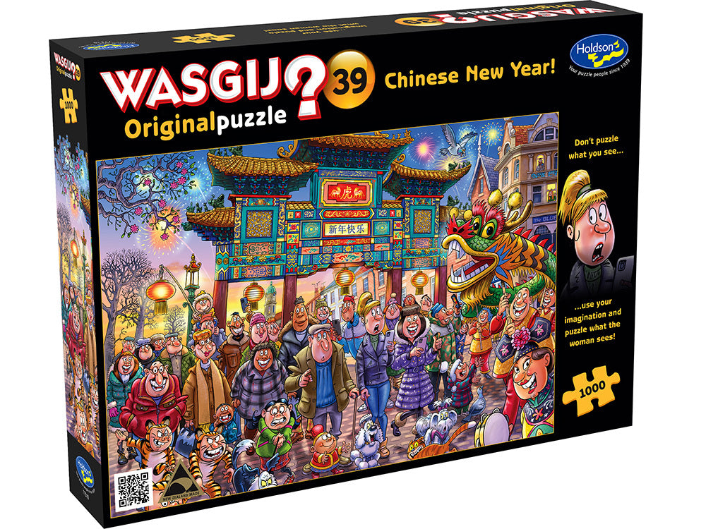 Wasgij? Puzzle 1000pc - Original 39 - Chinese New Year!