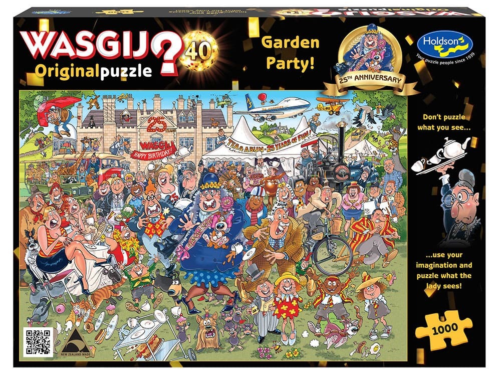 Wasgij? Puzzle 1000pc - Original 40 - Garden Party!