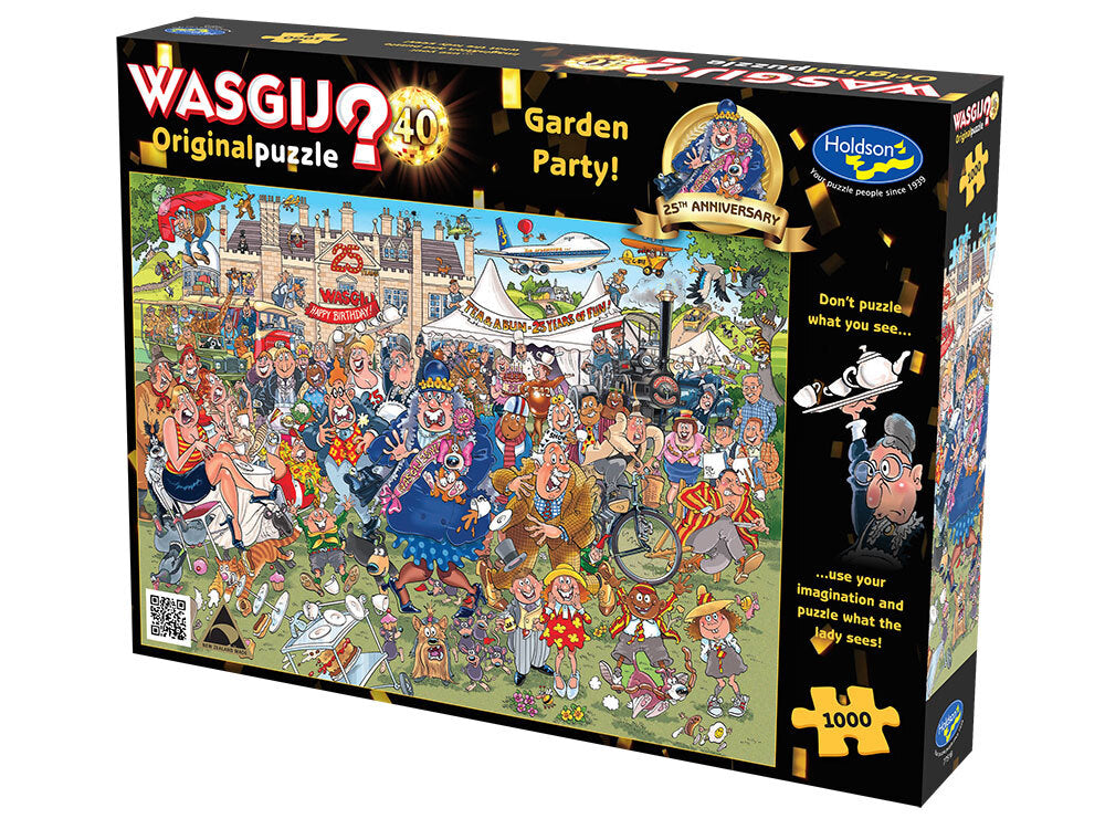 Wasgij? Puzzle 1000pc - Original 40 - Garden Party!