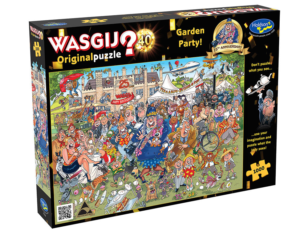 Wasgij? Puzzle 1000pc - Original 40 - Garden Party!