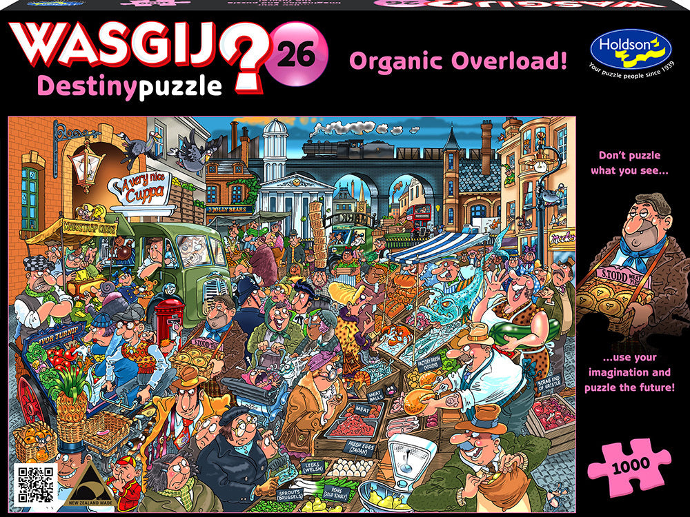 Wasgij? Puzzle 1000pc - Destiny 26 - Organic Overload!