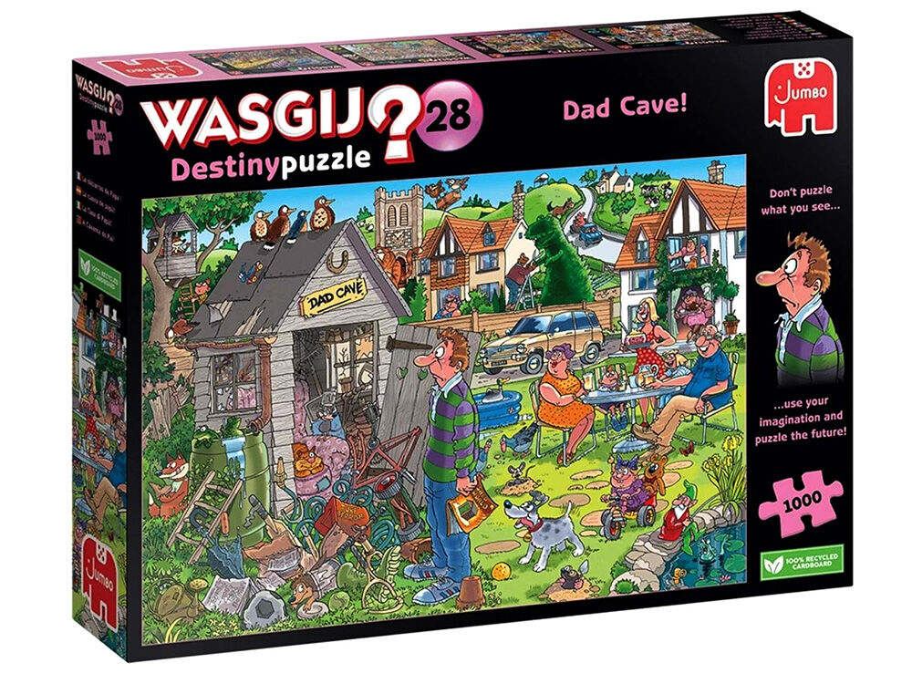 Wasgij? Puzzle 1000pc - Destiny 28 - Dad Cave!