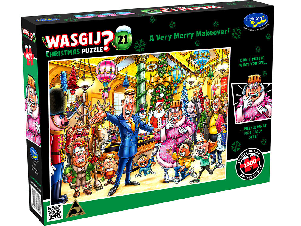 Wasgij? 1000pc Puzzle - Xmas 21 - Merry Makeover!