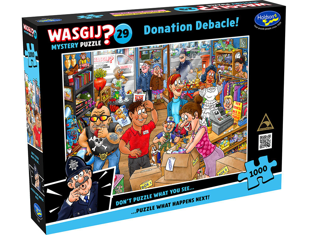Wasgij? Puzzle 1000pc - Mystery 29 - Donation Debacle!