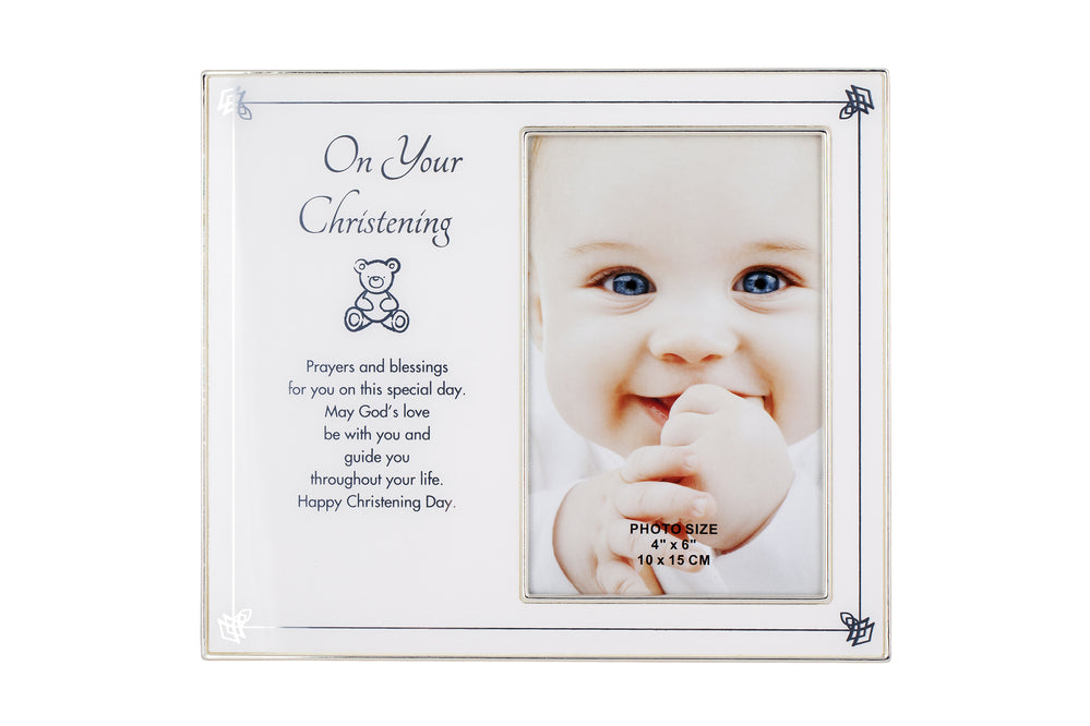 Russell Collection Photo Frame - On Your Christening 4x6