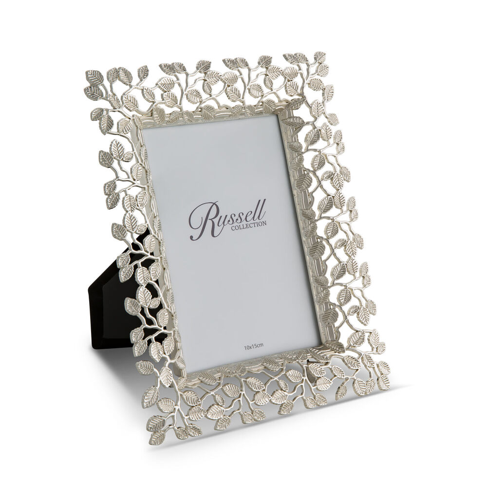 Russell Collection Frame - Silver Leaf 4x6in