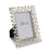 Russell Collection Frame - Silver Leaf 4x6in