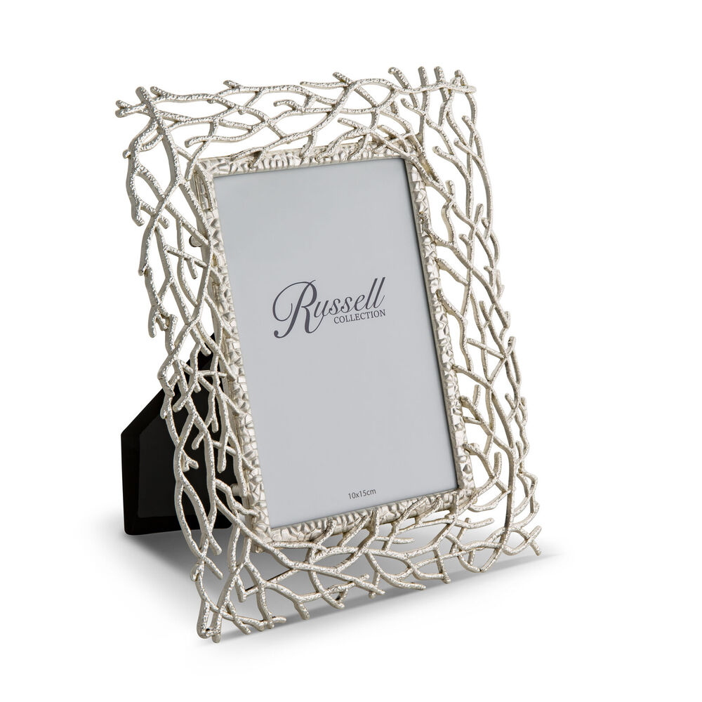 Russell Collection Frame - Silver Twig 4x6in