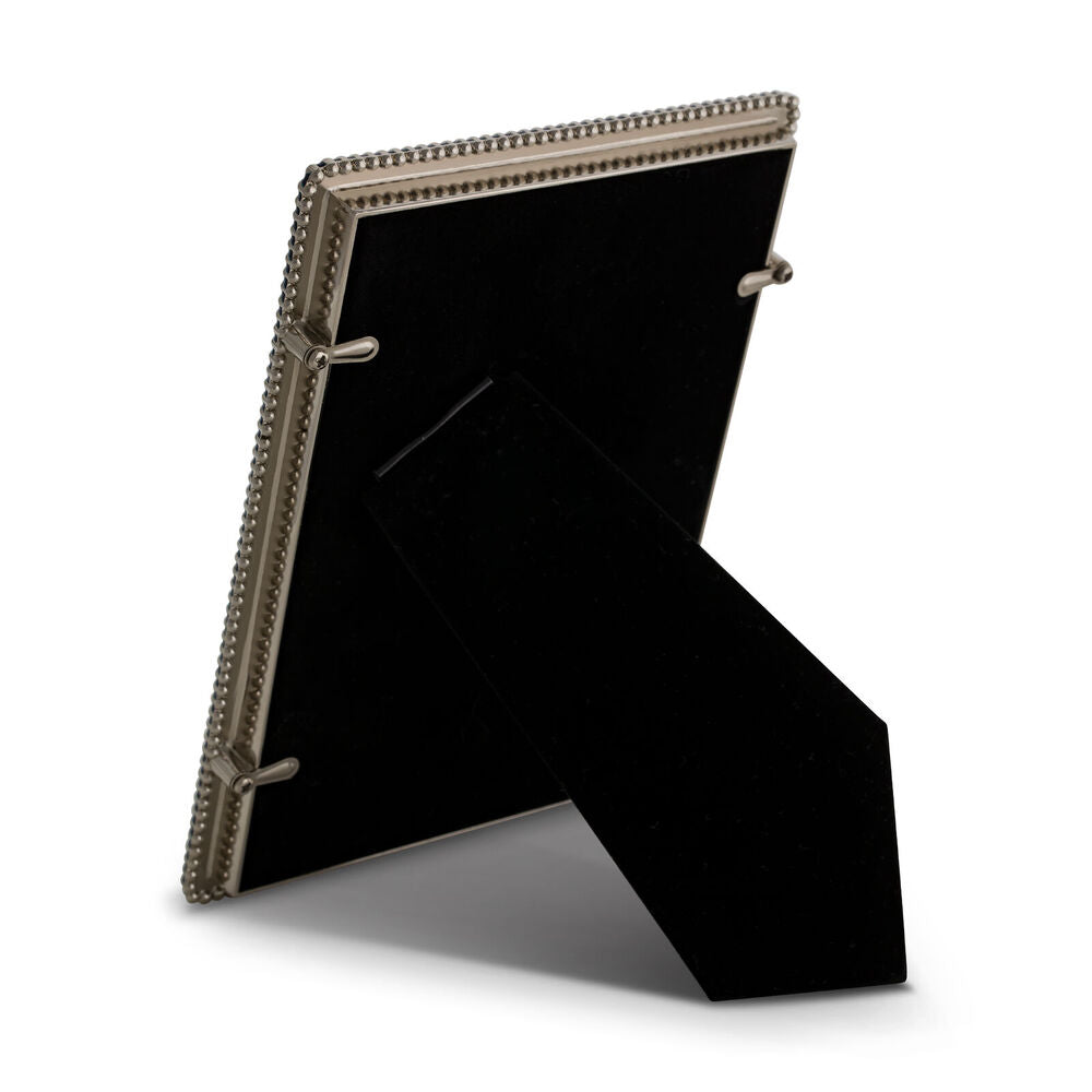Russell Collection Frame - Navy & Nickel Beaded Frame 4x6in
