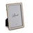 Russell Collection Frame - White & Gold Tone Beaded Frame 4x6in
