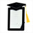 Russell Collection Photo Frame - Black Graduation Cap 4x6