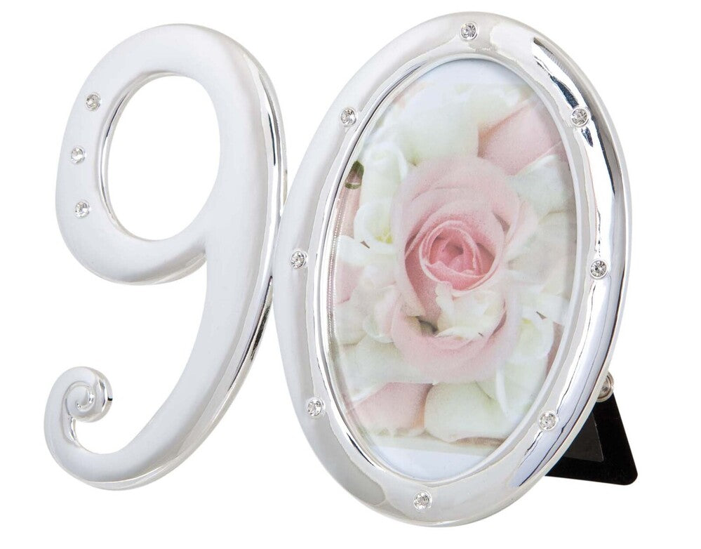 Russell Collection Photo Frame - Number 90 with Diamantes