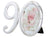 Russell Collection Photo Frame - Number 90 with Diamantes