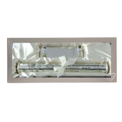Russell Collection - Christening Certificate Holder with Stand