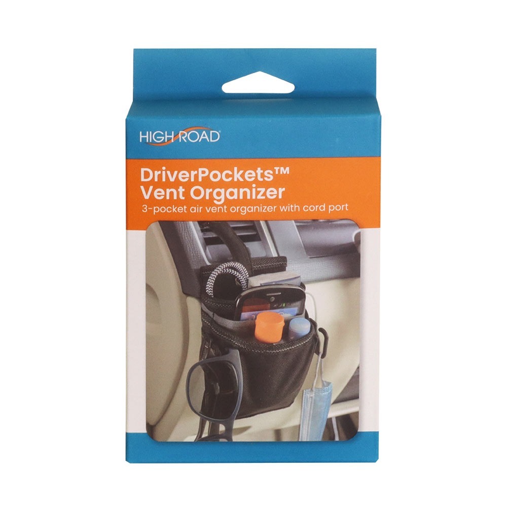 High Road - Driver Pockets Vent Organiser